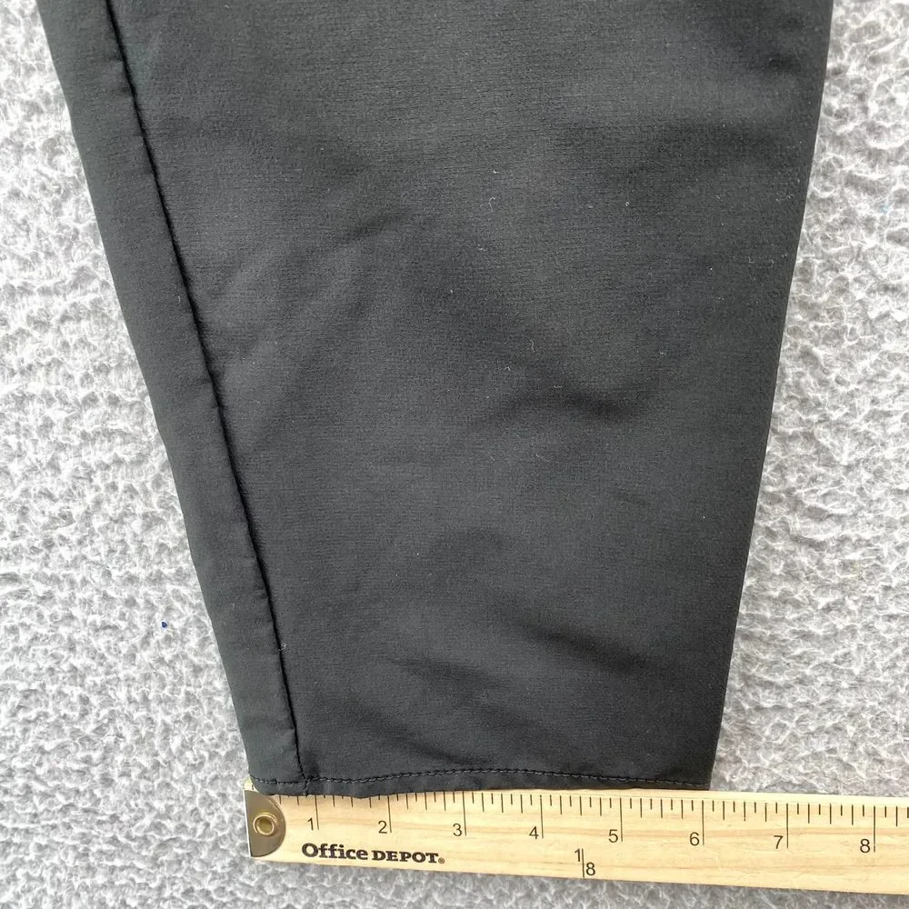Banana Republic Jogger Pants Mens 30X32 Black Slim Tapered Chino Academia Preppy